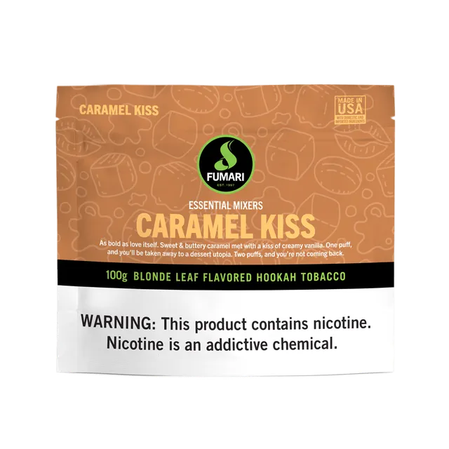 fumari-caramel-kiss-shisha-tabak-100g-karamell image 1