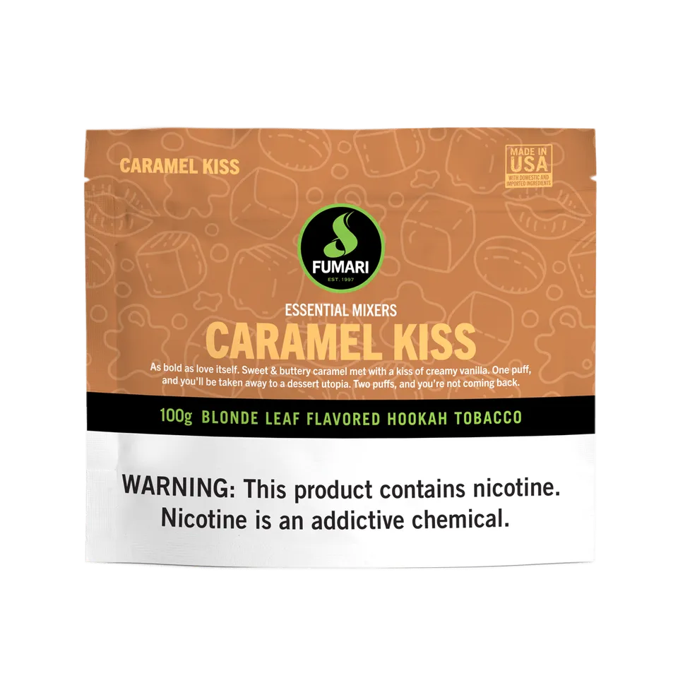 fumari-caramel-kiss-shisha-tabak-100g-karamell image 1