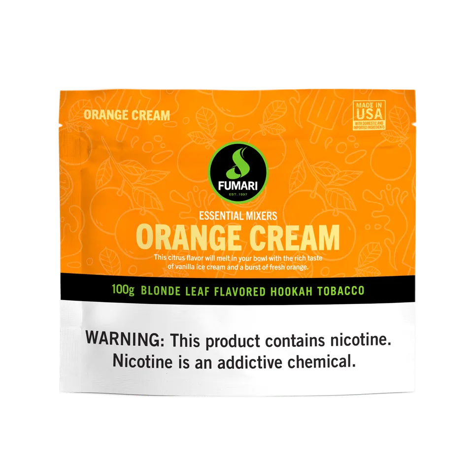 fumari-orange-cream-shisha-tabak-100g-dessert image 1