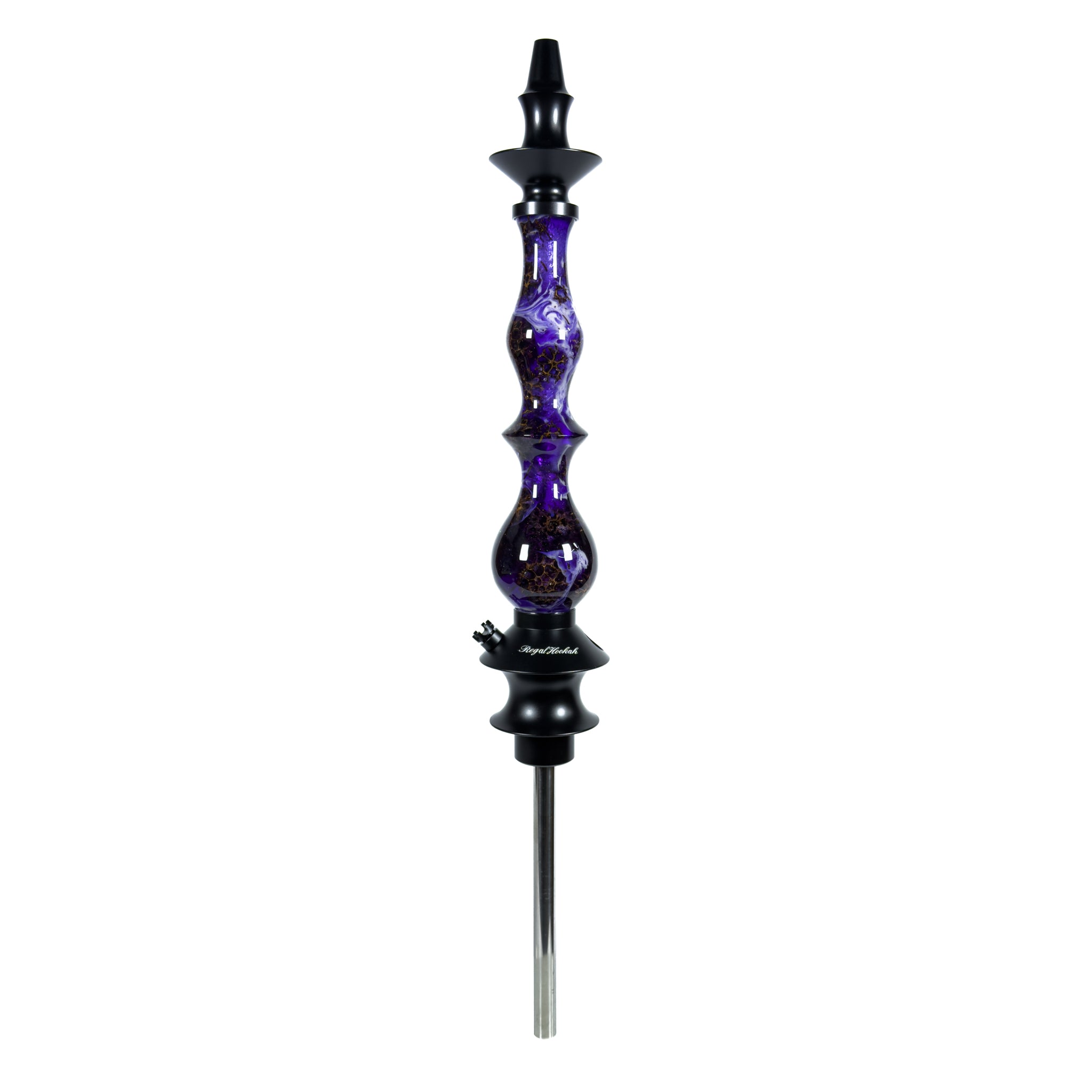 regal-hookah-queen-epoxy-marble-purple-anise-shisha-lila image 1