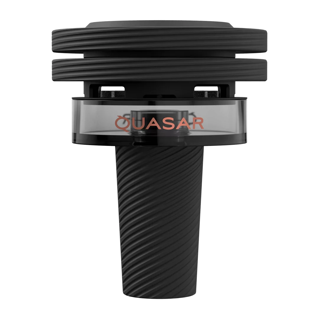 quasar-raas-tabakkopf-schwarz-glas image 1
