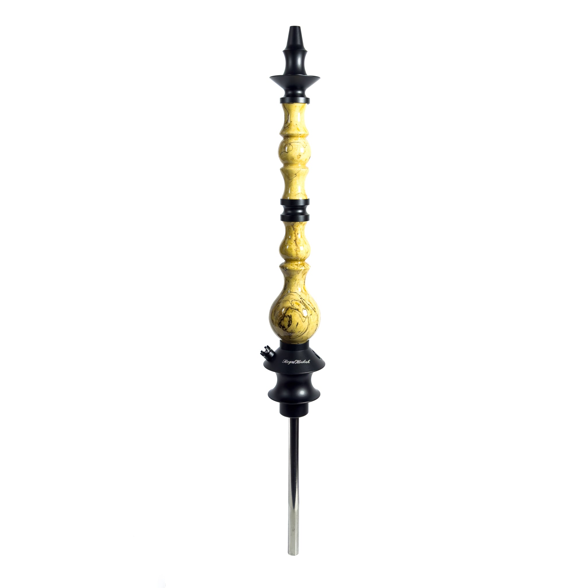 regal-hookah-king-shisha-spalted-maple-holz-premium image 1