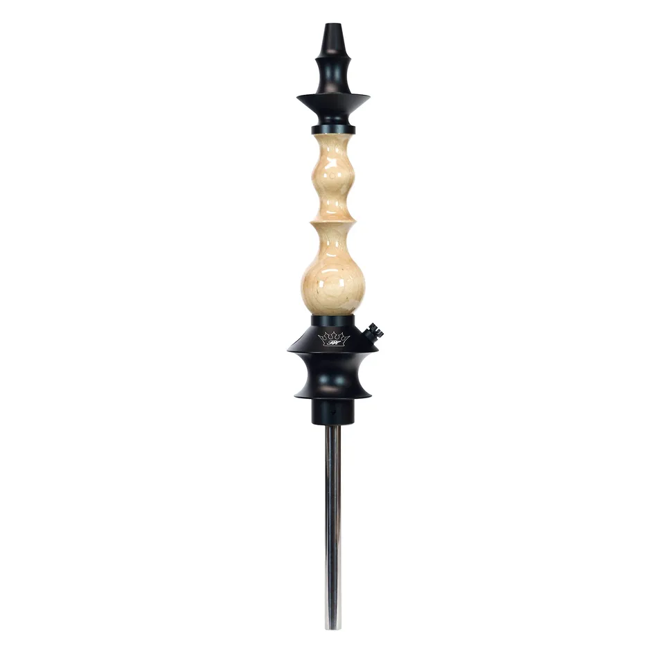 regal-hookah-mini-queen-shisha-clear-wood-ahorn-kompakt image 1