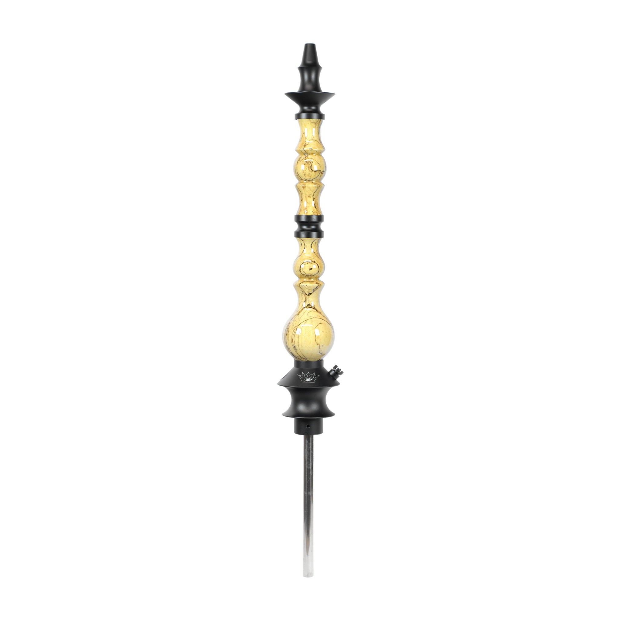 regal-hookah-king-exotic-spalted-maple-high-figuring-shisha image 1