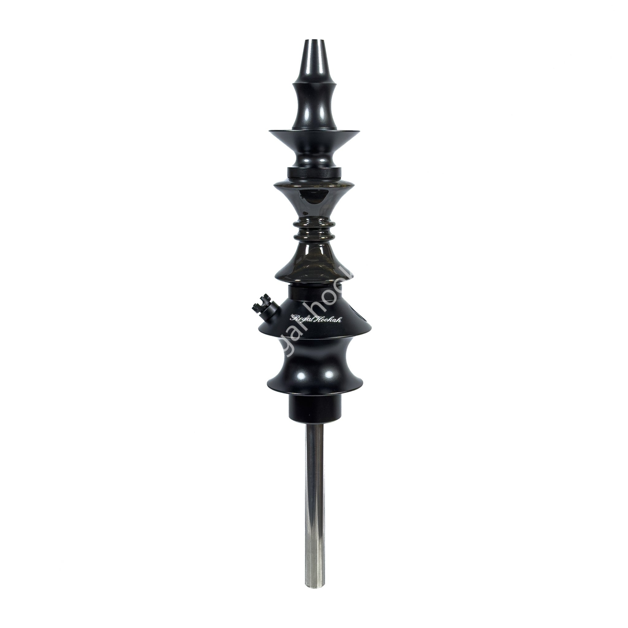regal-hookah-pawn-hourglass-shisha-blackwood-holz image 1