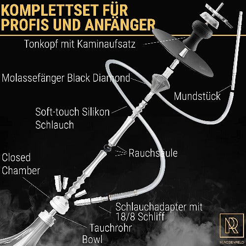 m-rosenfeld-big-one-premium-shisha-111-cm image 2