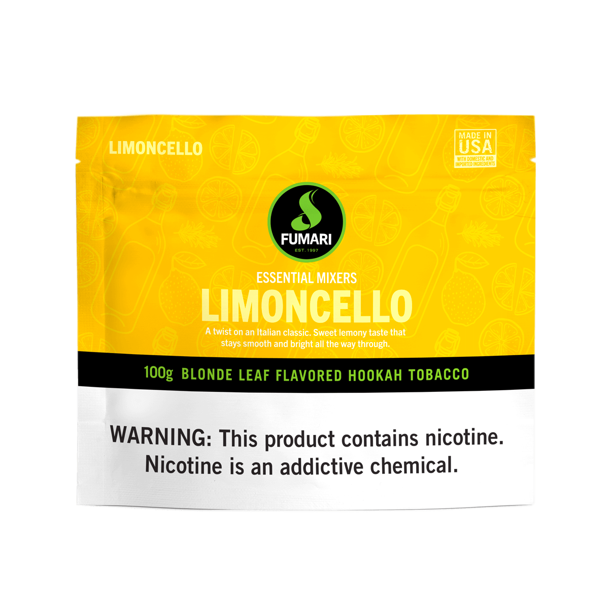fumari-limoncello-shisha-tabak-100g-zitrone image 1