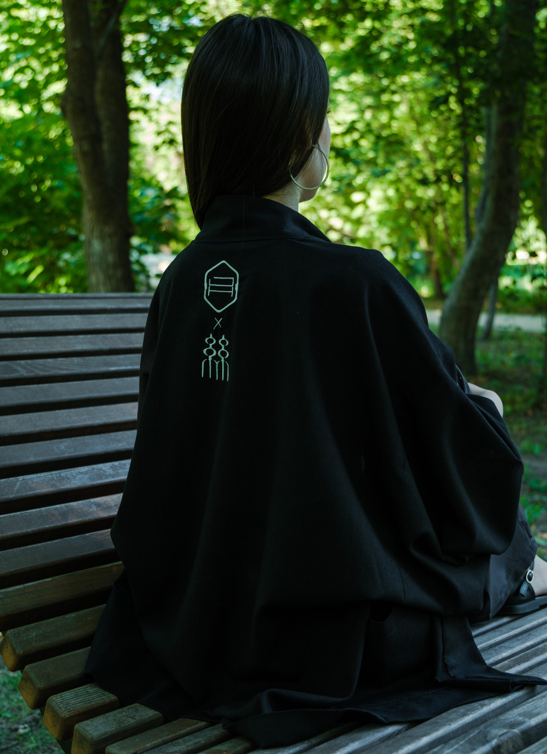 japona-hookah-haori-jacke-schwarz-free-size image 5