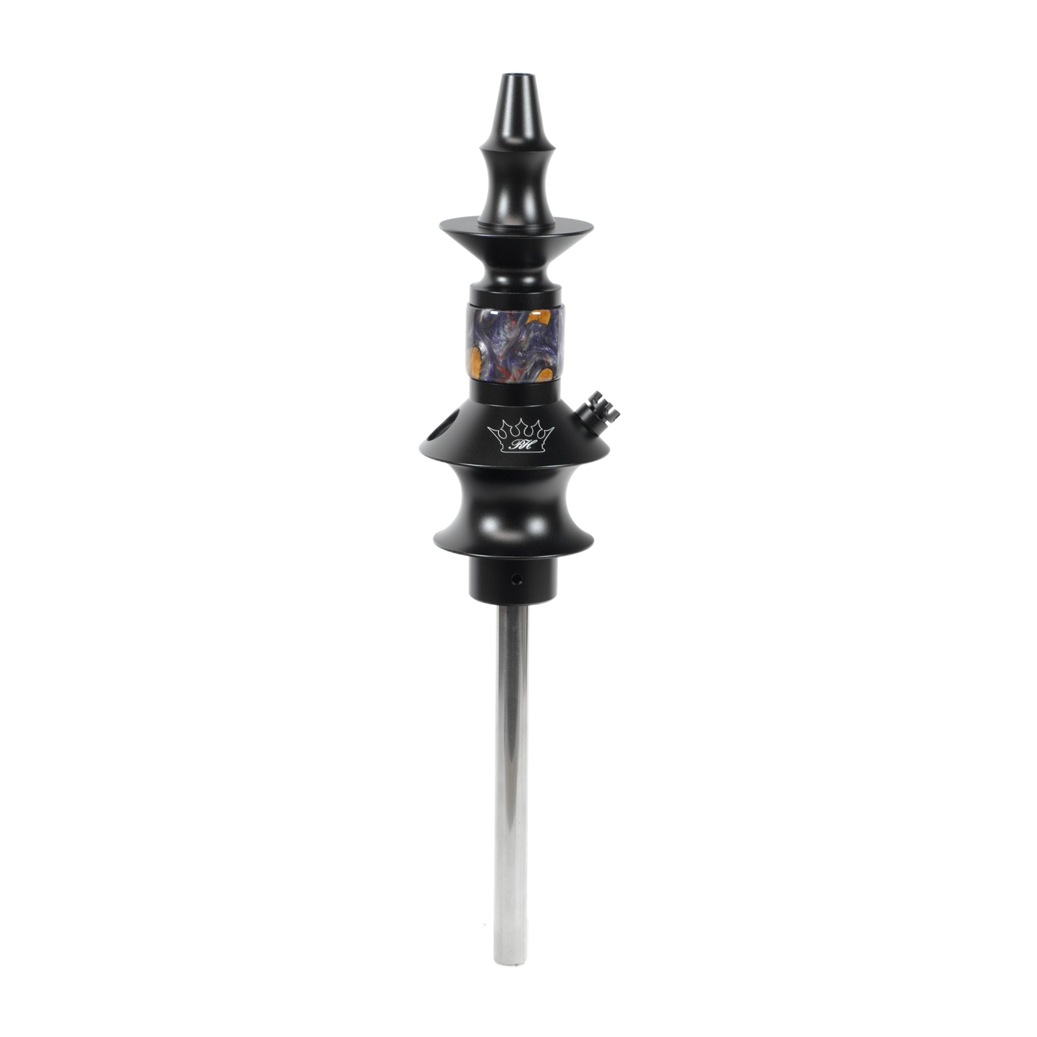 regal-hookah-pawn-epoxy-shisha-purple-dowl-micro-unikat image 1