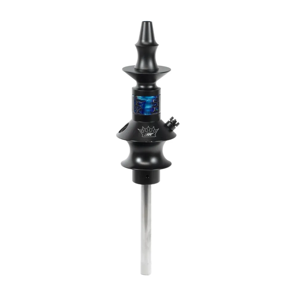 regal-pawn-epoxy-blue-honey-comb-shisha-unikat image 1