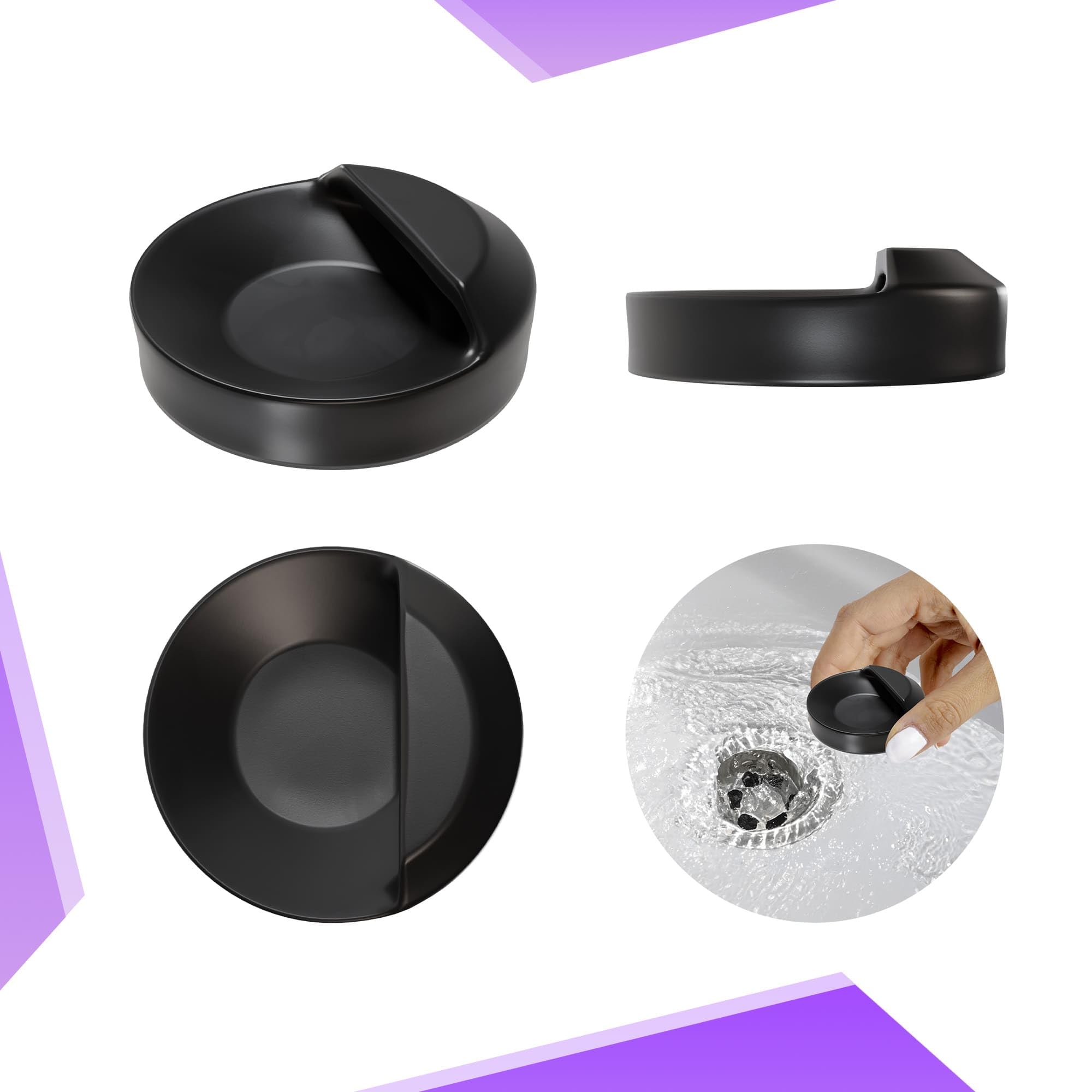 m-rosenfeld-home-abflussstopfen-46mm-gummi-schwarz-mit-haken image 3