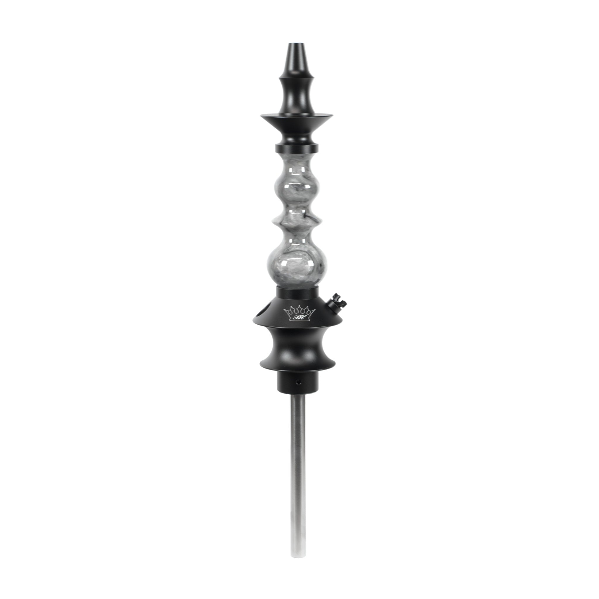 regal-pawn-queen-epoxy-shisha-grau-pink-swirl image 1