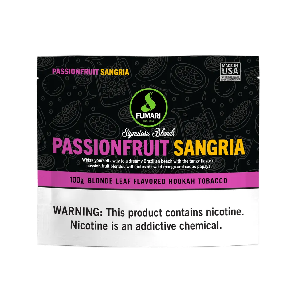 fumari-passionfruit-sangria-shisha-tabak-100g-tropisch image 1