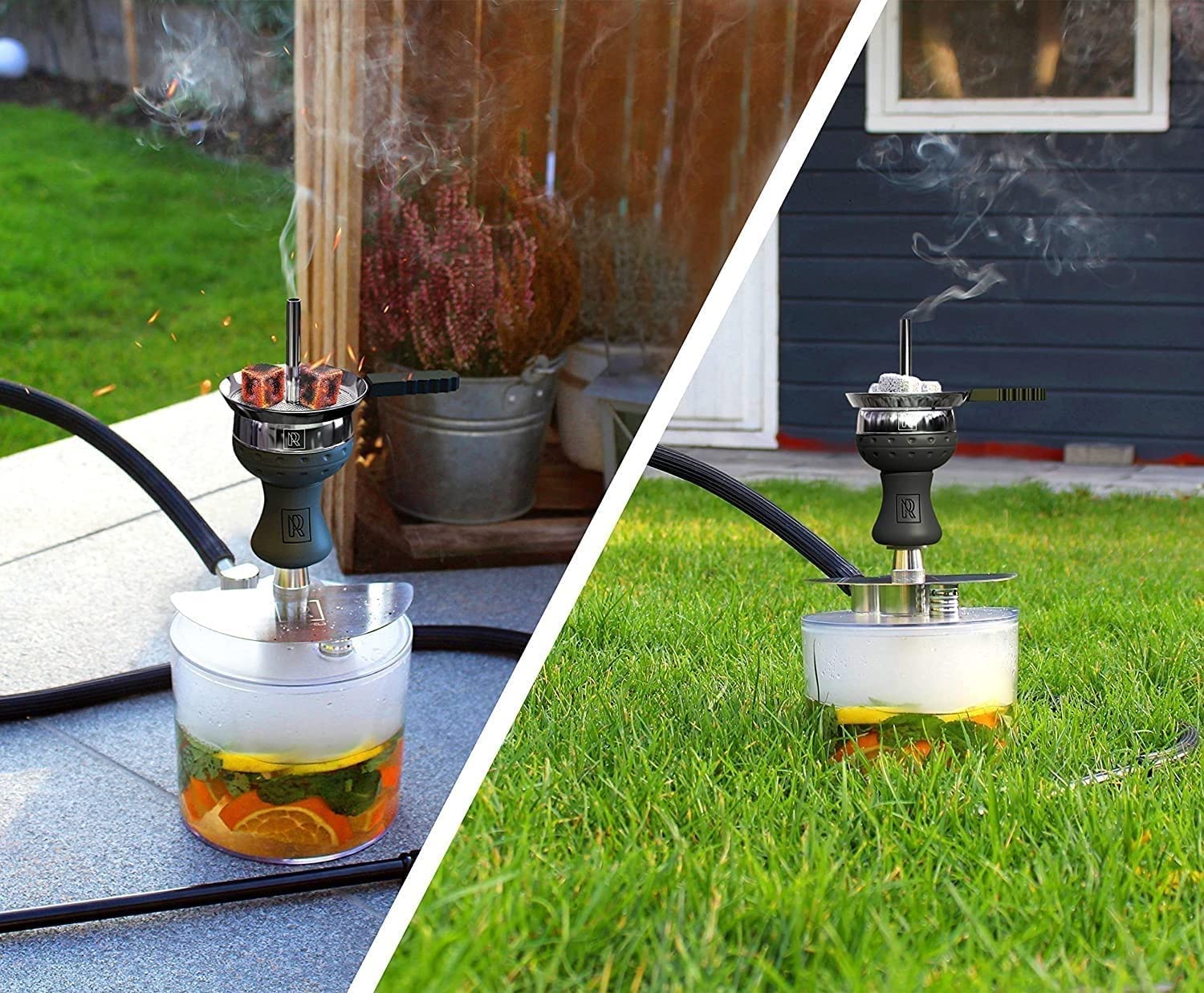 m-rosenfeld-yoda-reise-shisha-set-schwarz-wei image 8