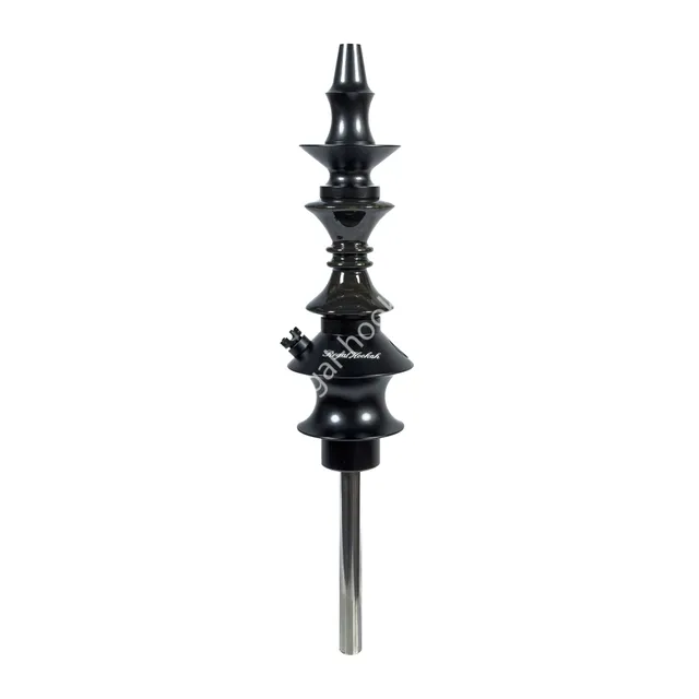 regal-hookah-pawn-hourglass-shisha-blackwood-holz image 1