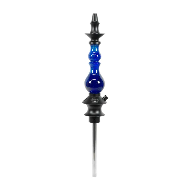 regal-hookah-bishop-epoxy-blue-swirl-shisha-unikat-holz image 1