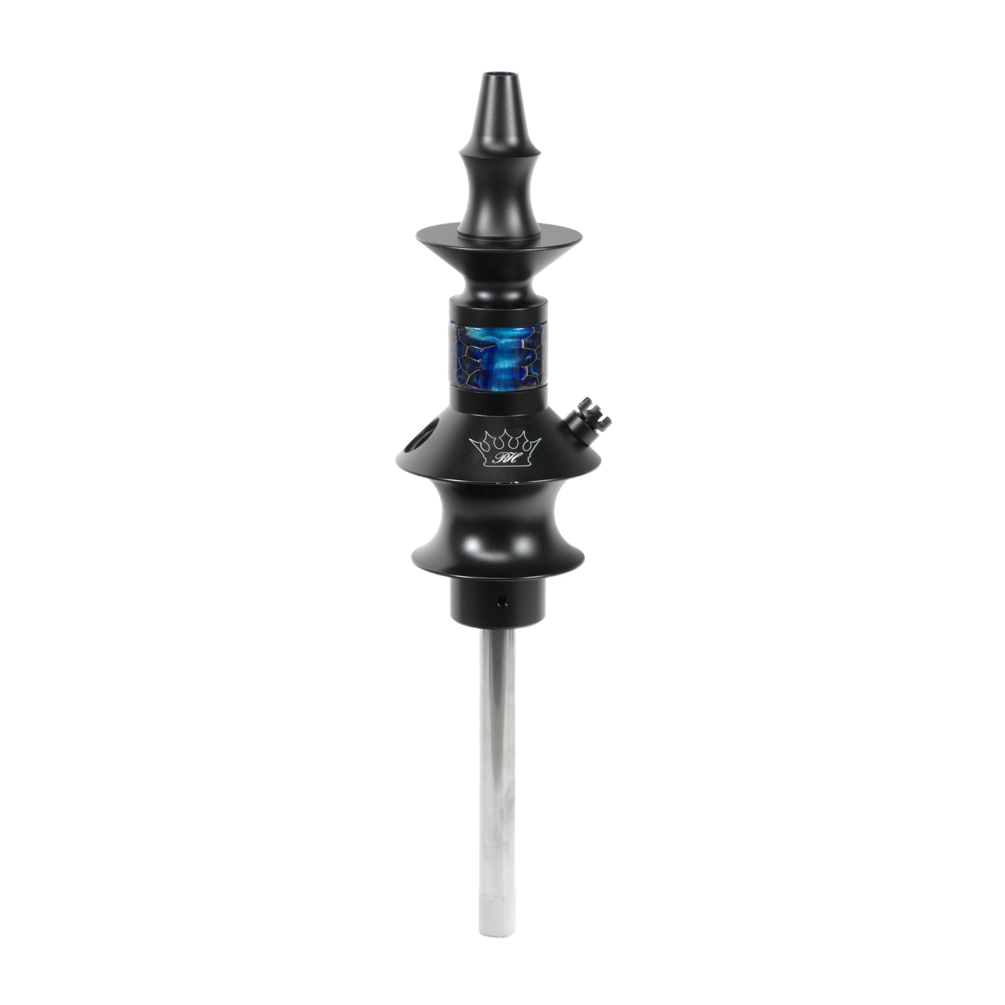 regal-pawn-epoxy-blue-honey-comb-shisha-unikat image 1