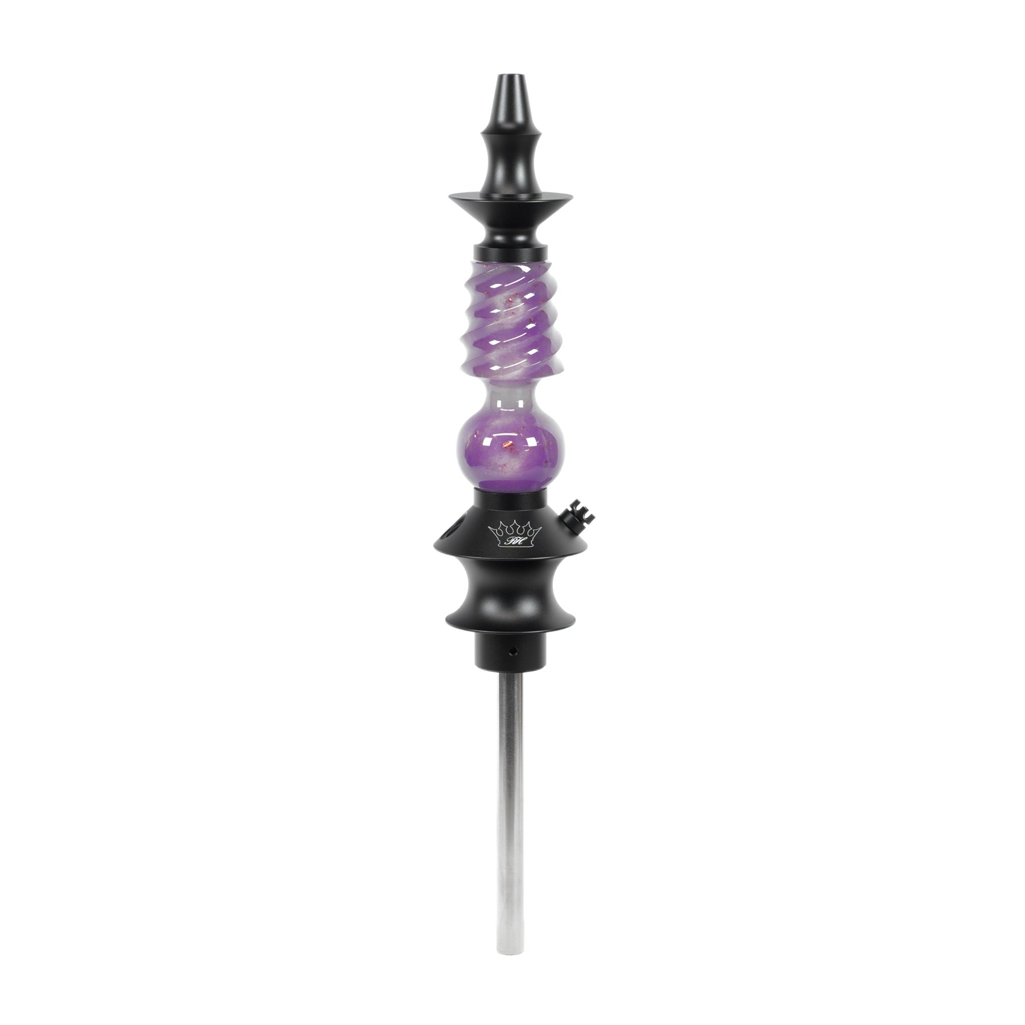 regal-hookah-mini-cavalier-shisha-lila-bronze-flakes-6-5-zoll image 1