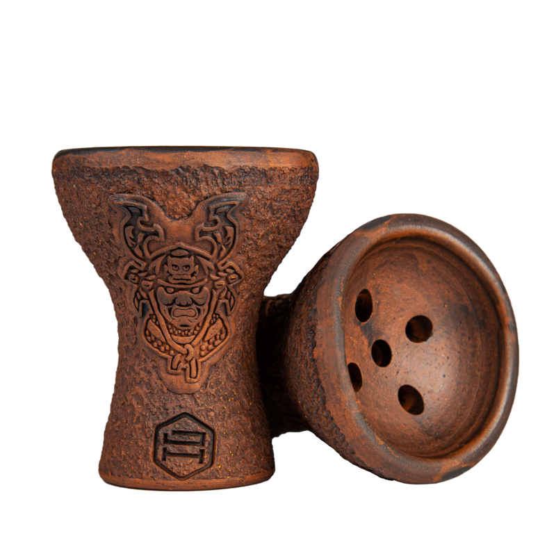 japona-samurai-tabakkopf-ton-15-g-mehrloch image 1