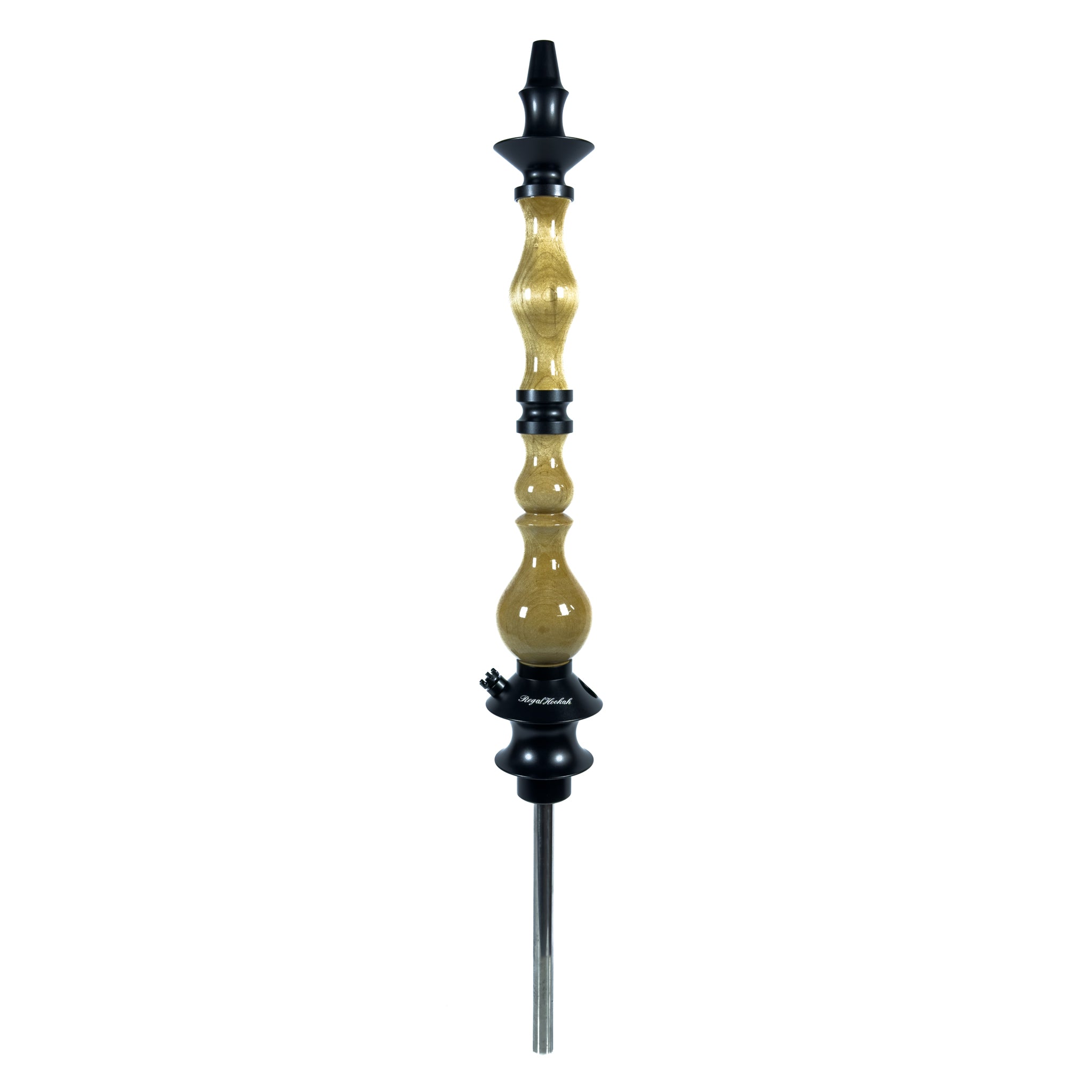 regal-hookah-king-clear-wood-shisha-ahorn image 1