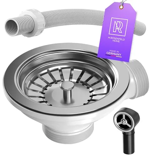 m-rosenfeld-home-ablaufgarnitur-114mm-mit-berlauf-set image 1