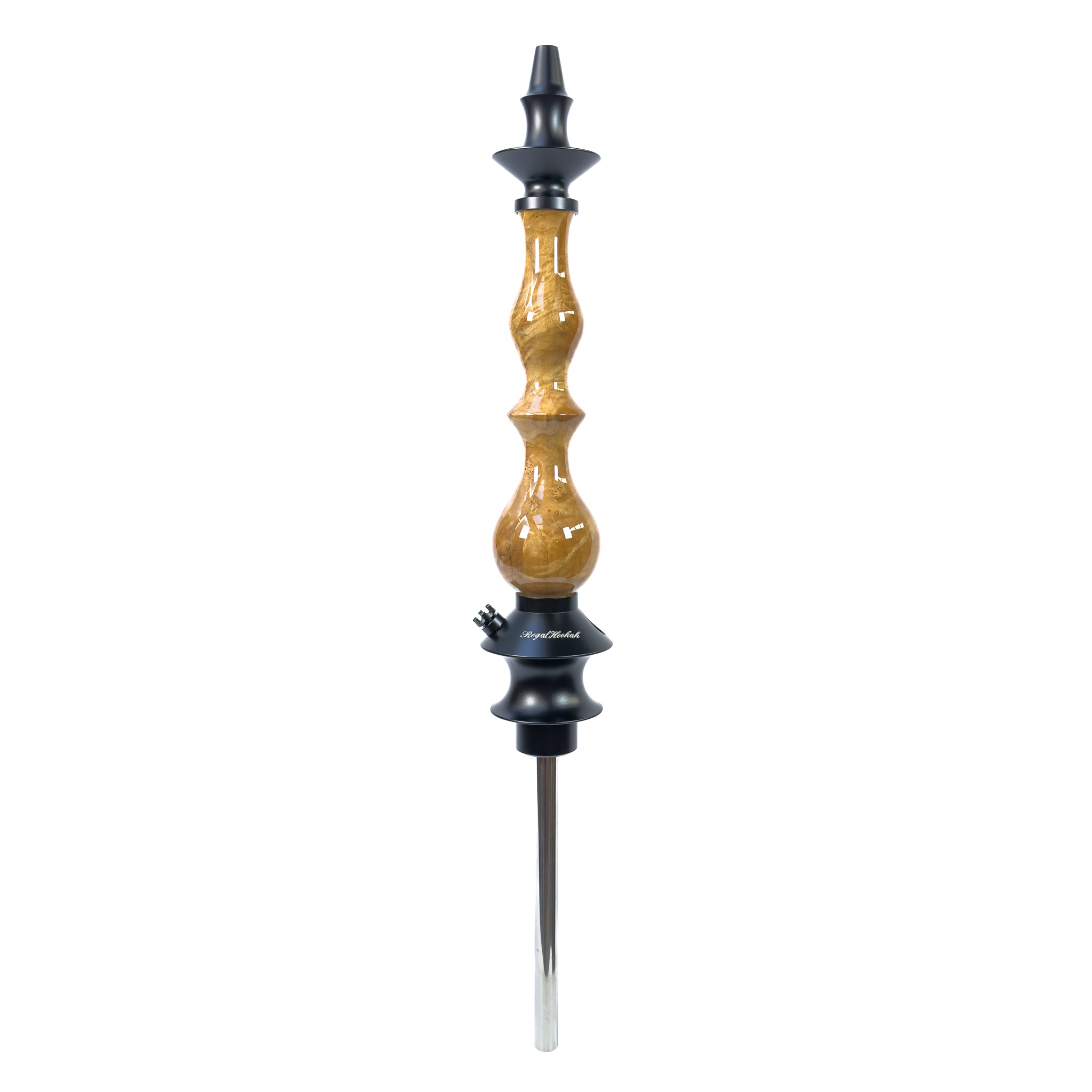 regal-hookah-queen-shisha-figured-maple-holz image 1