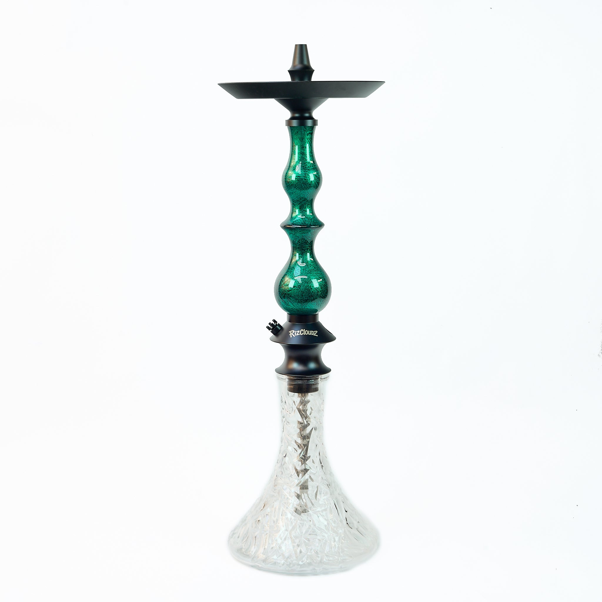 regal-hookah-queen-shisha-komplett-set-rizcloudz-gr-n image 1