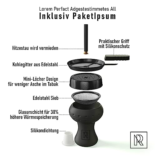 m-rosenfeld-k-pfe-flic-flac-combo-shishakopf-mit-kamin-schwarz image 3