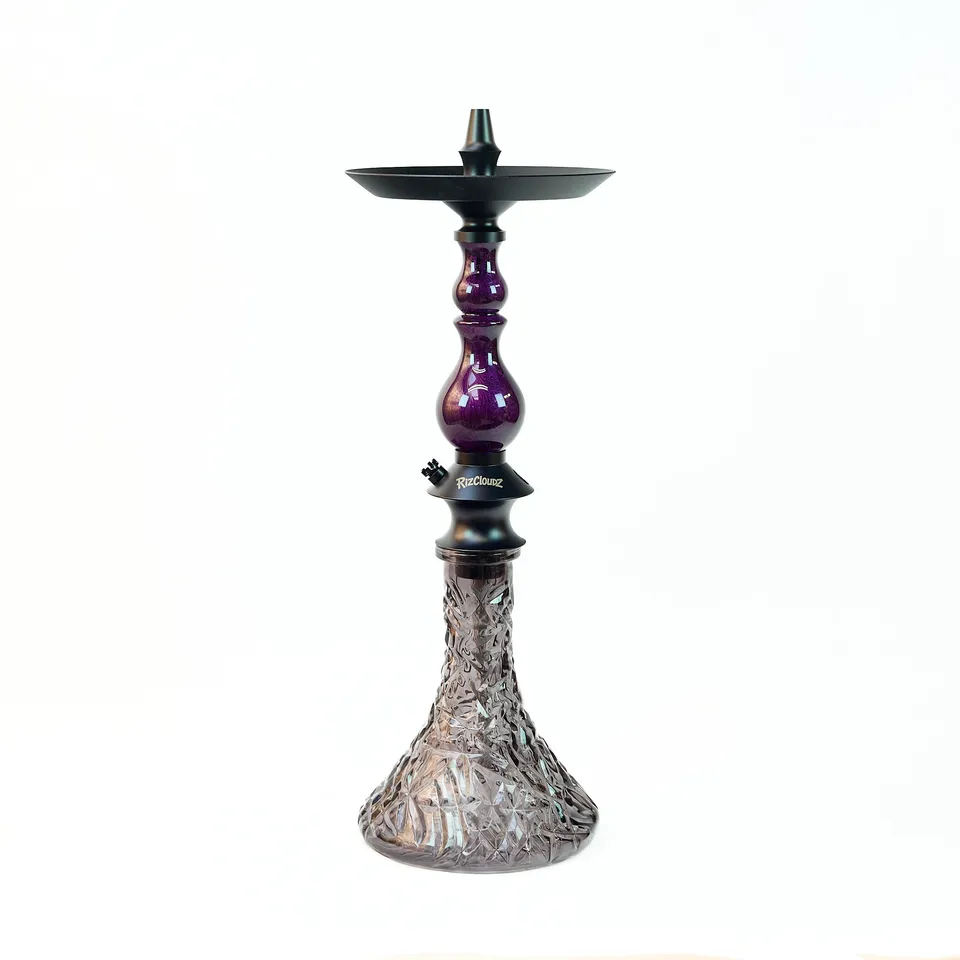 regal-hookah-bishop-purple-shisha-komplettset-rizcloudz image 1