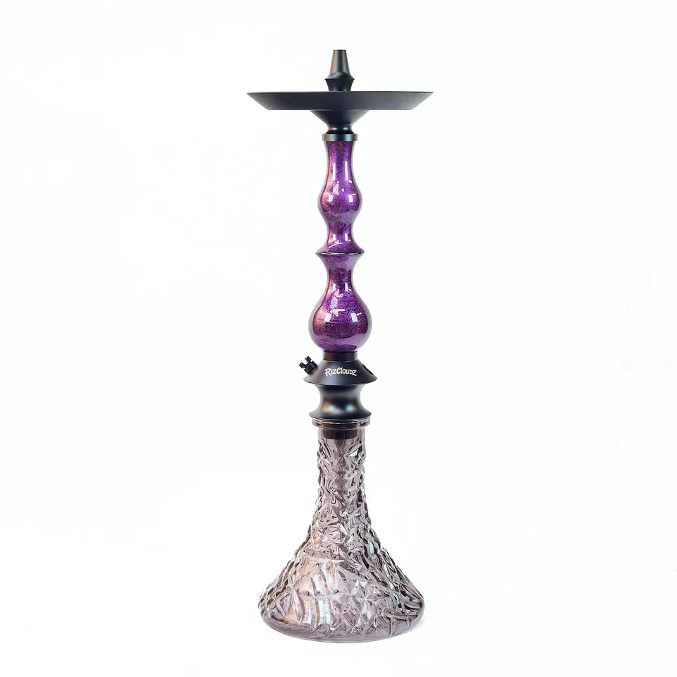 regal-hookah-rizcloudz-queen-purple-shisha-set image 1