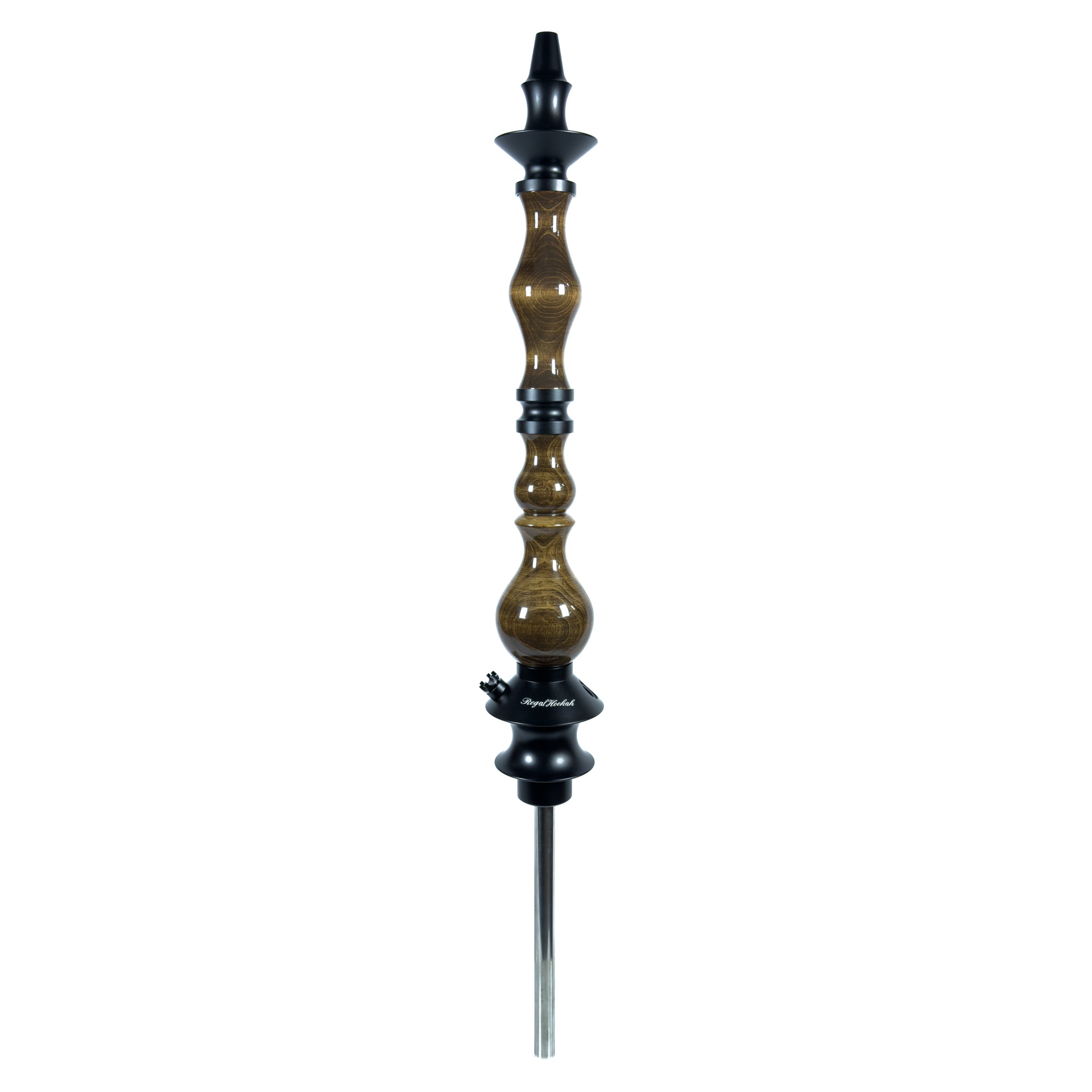 regal-hookah-king-shisha-brown-wood-premium-holz image 1