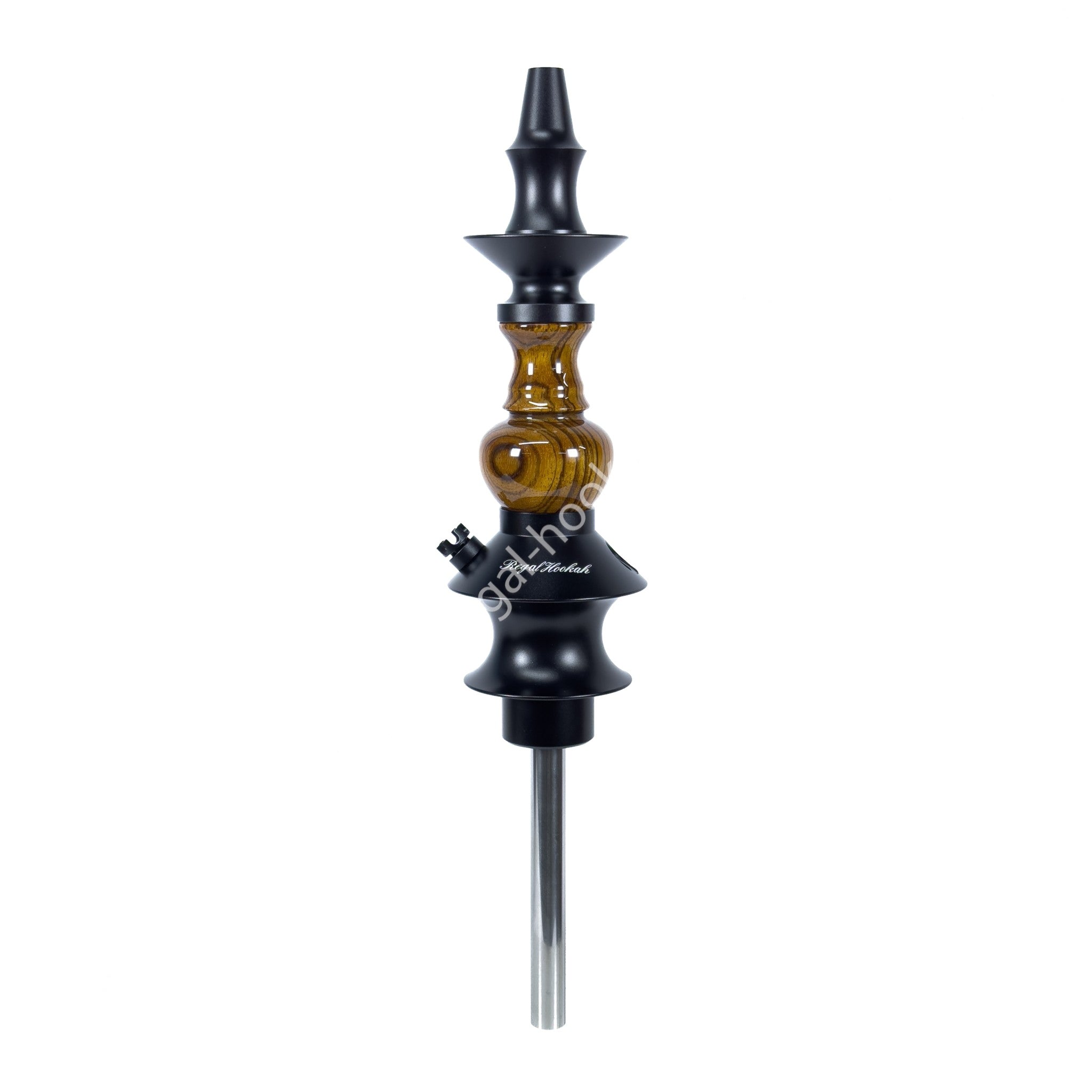 regal-pawn-classic-satin-brown-wood-holz-shisha-kompakt image 1