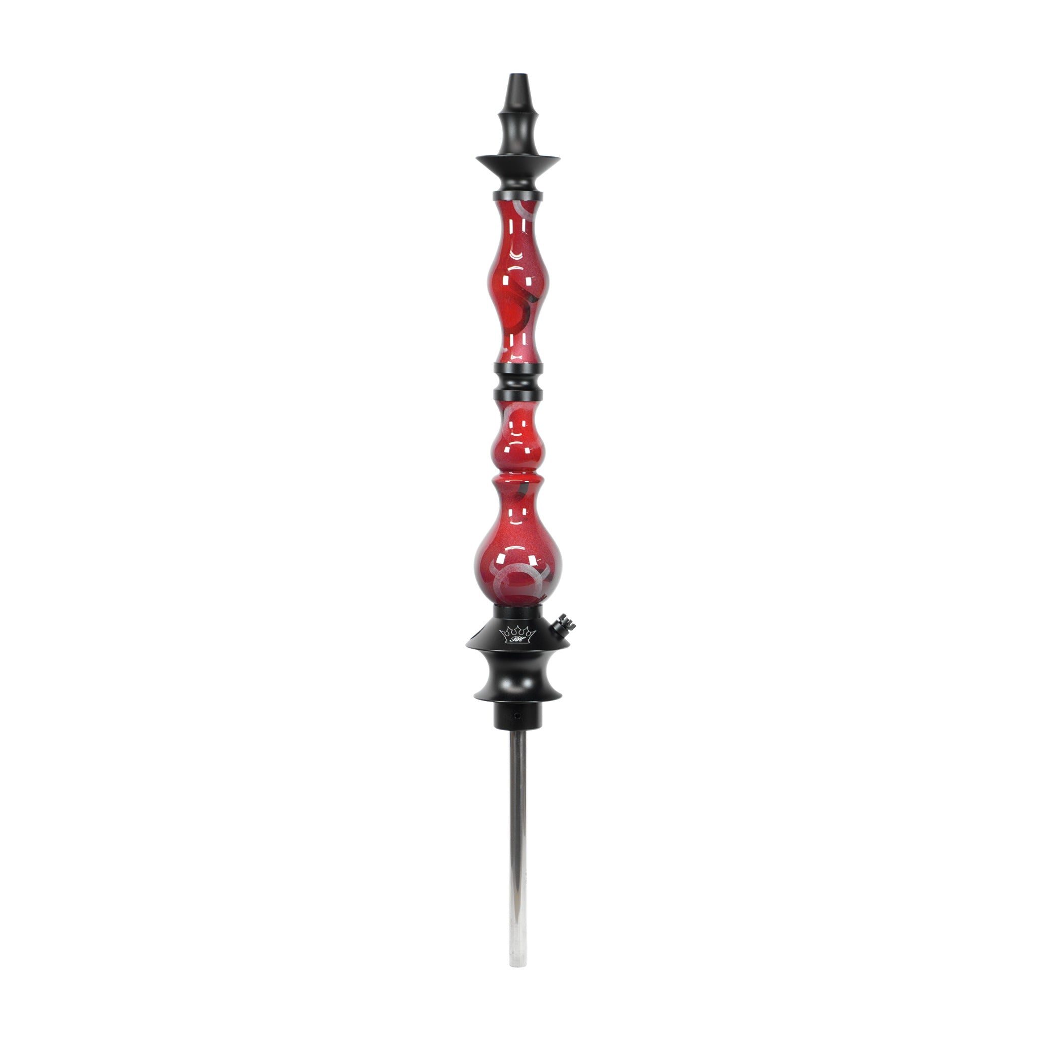 regal-hookah-king-red-graffiti-shisha-design-unikat image 1