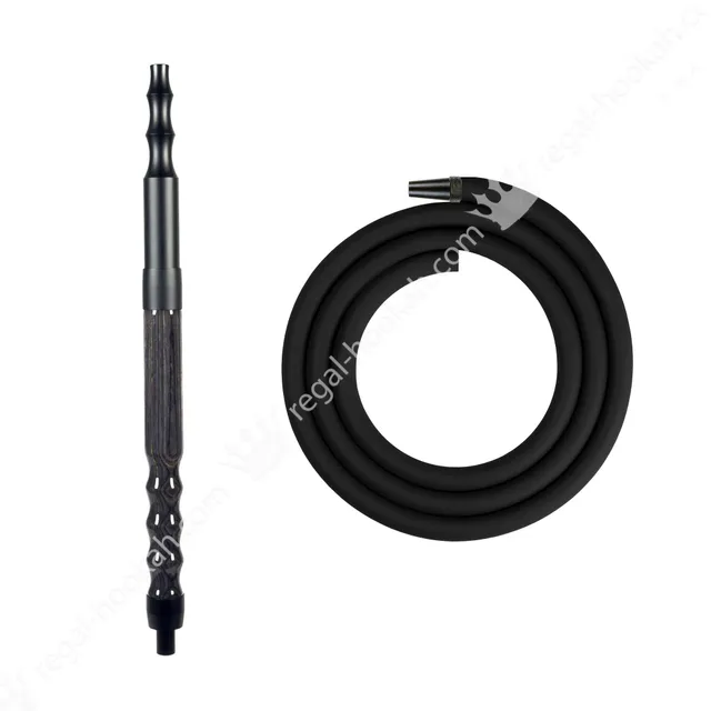 regal-hookah-hose-kit-schlauch-set-charcoal-grau image 1