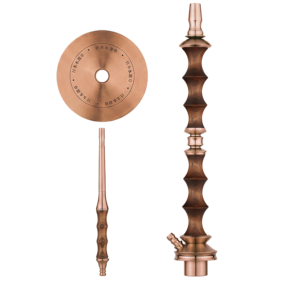 japona-bowl-sensei-bronze-shisha-komplettset-46cm image 1