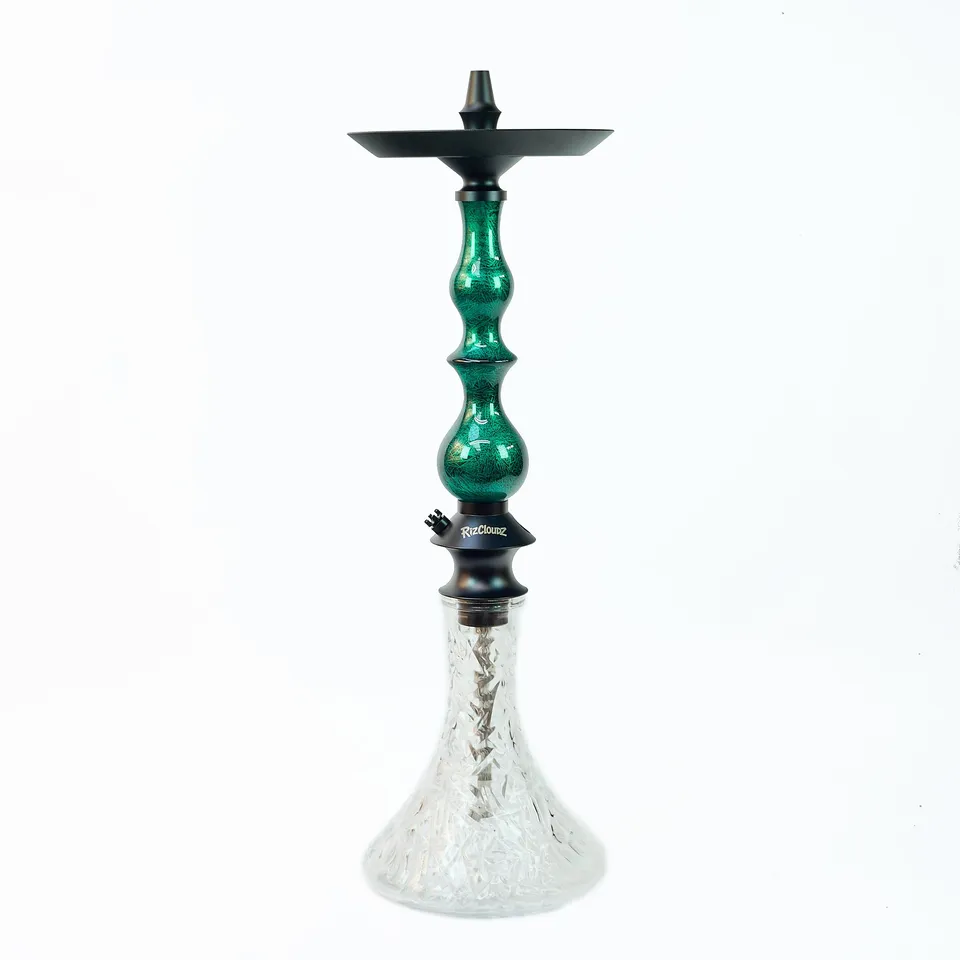 regal-hookah-queen-shisha-komplett-set-rizcloudz-gr-n image 1
