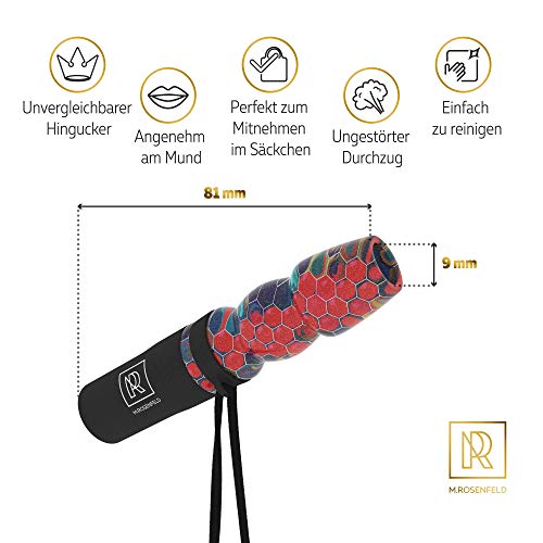 m-rosenfeld-mundst-ck-shisha-hygiene-waben-harz-schwarz image 3