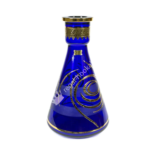 regal-eggerman-galaxy-blue-gold-bowl-glas-blau-gold image 1