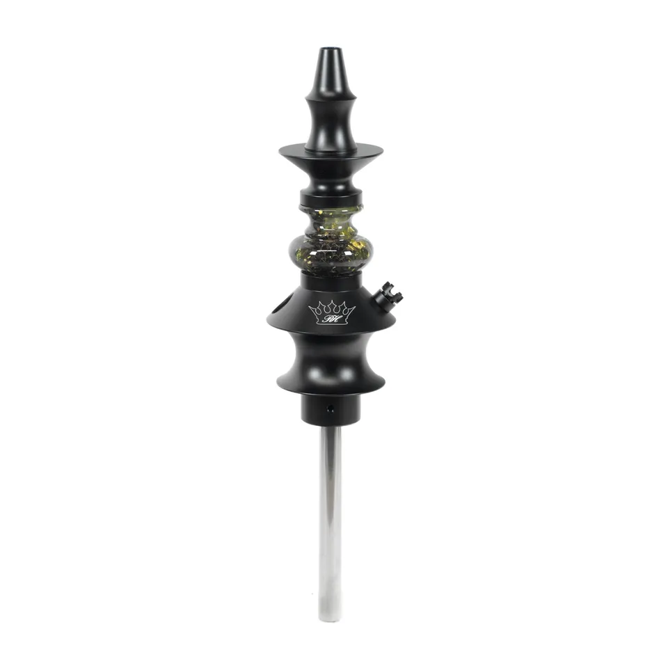 regal-pawn-micro-shisha-green-sweetgum-gold-flakes-unikat image 1