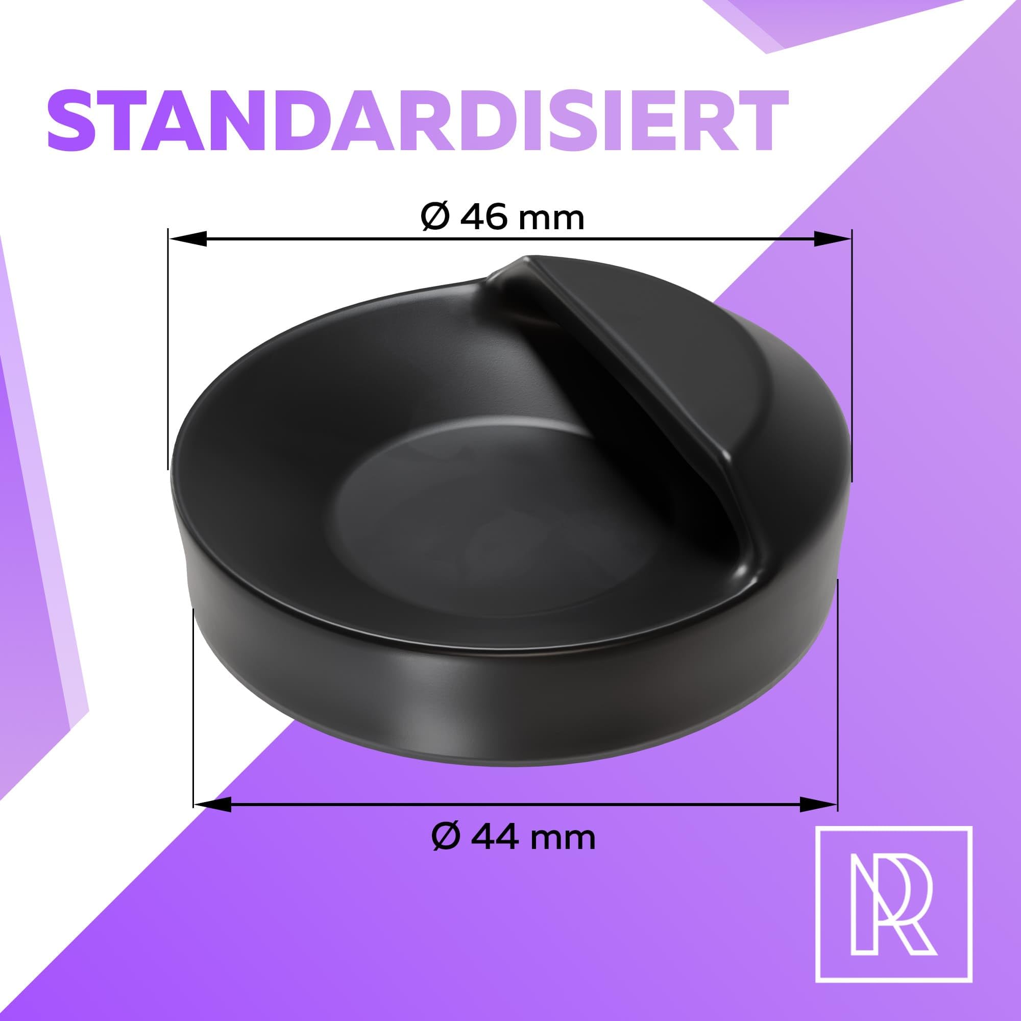 m-rosenfeld-home-abflussstopfen-46mm-gummi-schwarz-mit-haken image 2