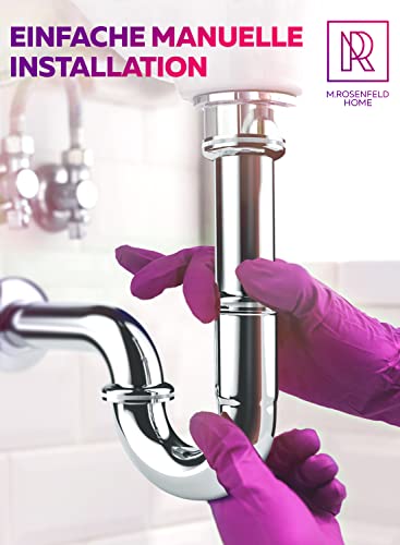 m-rosenfeld-home-siphon-waschbecken-schwarz-matt-messing-32mm image 4