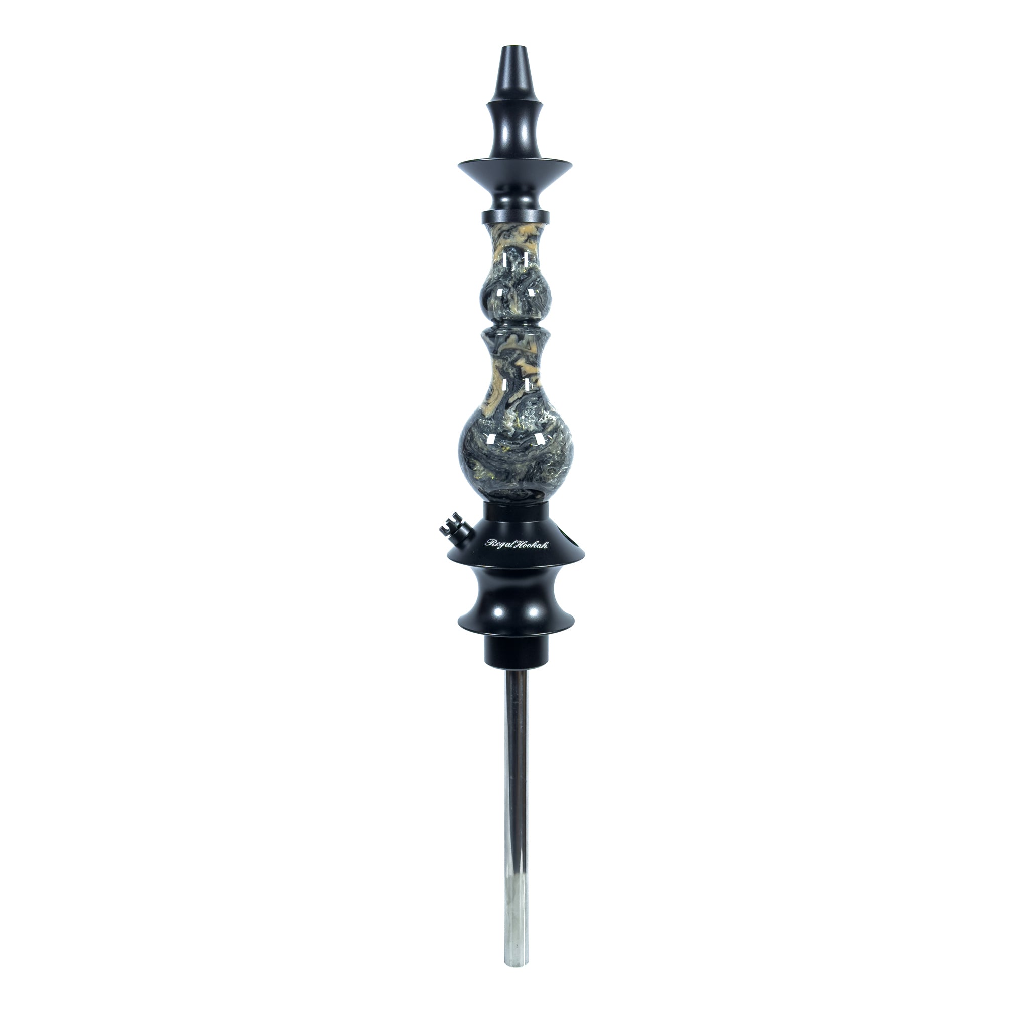 regal-bishop-silver-pearl-shisha-komplettset-perlmutt-silber image 1