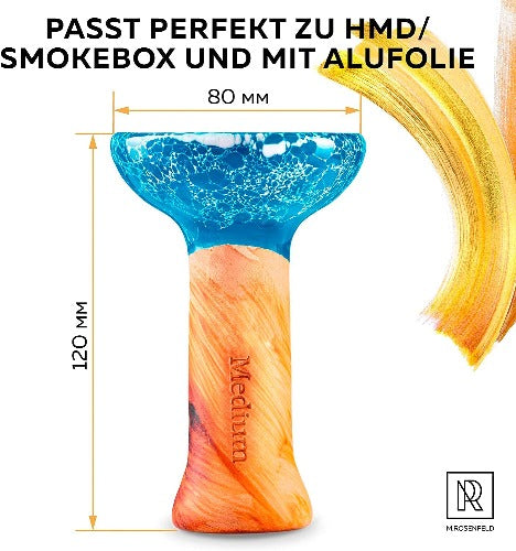 m-rosenfeld-phunnel-kopf-blau-shisha-tabakkopf image 3