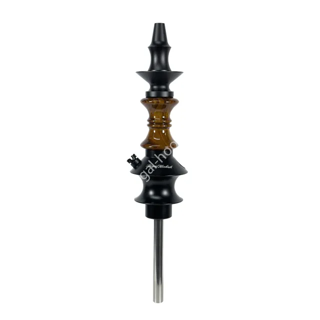 regal-pawn-short-hourglass-shisha-braun-holz-kompakt image 1