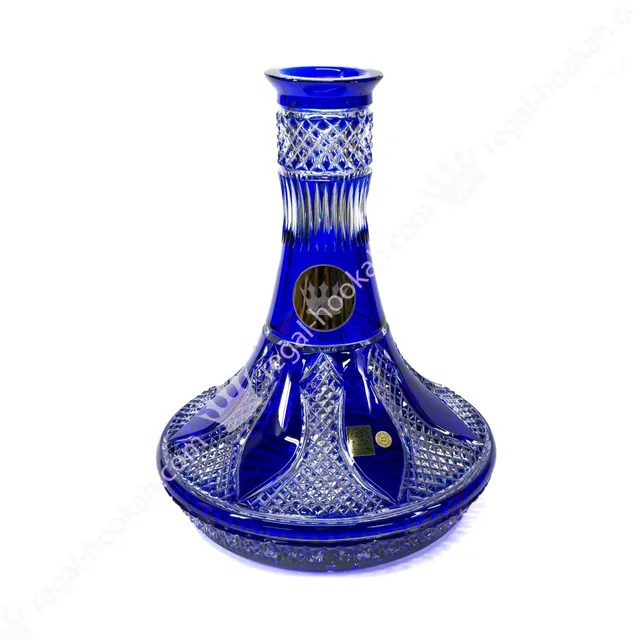 caesar-crystal-x-regal-blue-platinum-shisha-glas-bowl image 1