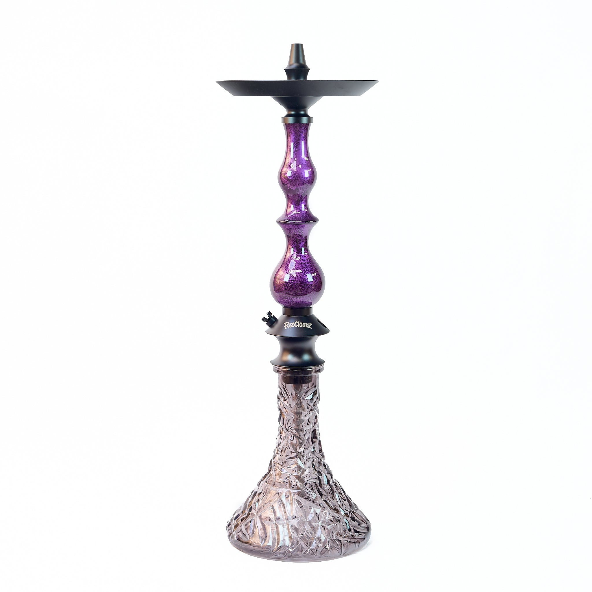 regal-hookah-rizcloudz-queen-purple-shisha-set image 1
