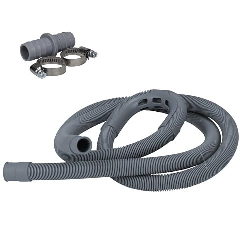 m-rosenfeld-home-waschmaschinenschlauch-2m-ablaufschlauch image 1