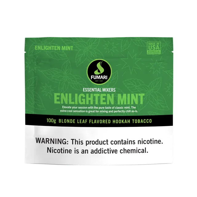 fumari-enlighten-mint-shisha-tabak-100g-eis-minze image 1