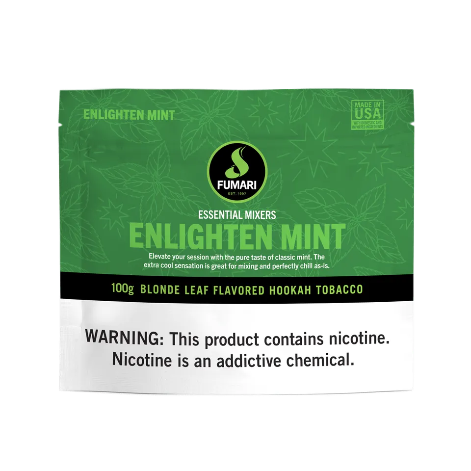 fumari-enlighten-mint-shisha-tabak-100g-eis-minze image 1