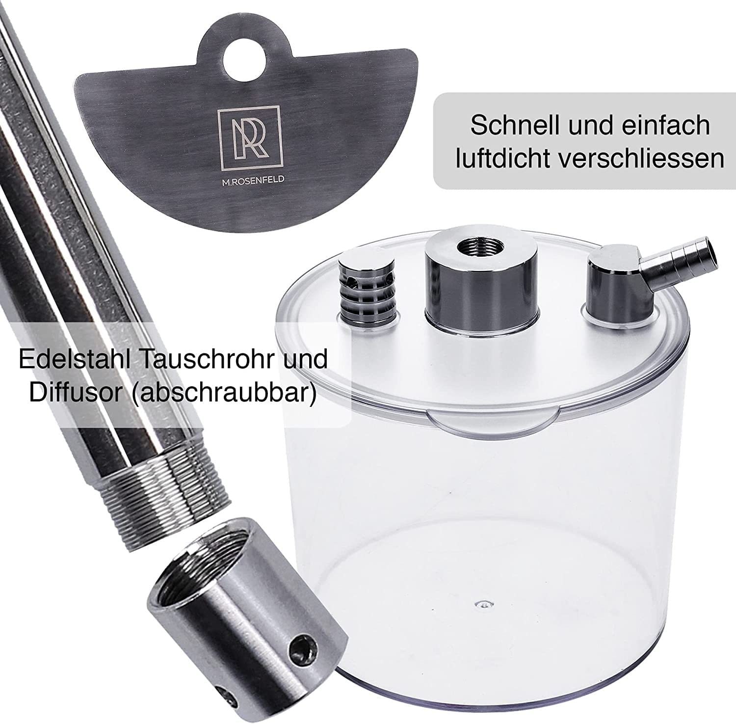 m-rosenfeld-yoda-reise-shisha-set-schwarz-wei image 6